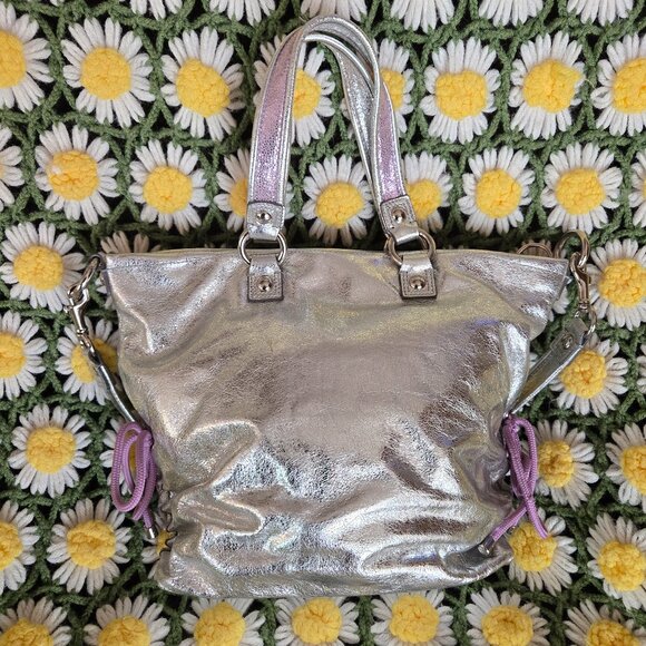Coach Poppy Metallic Star Bag - Picture 3 of 14